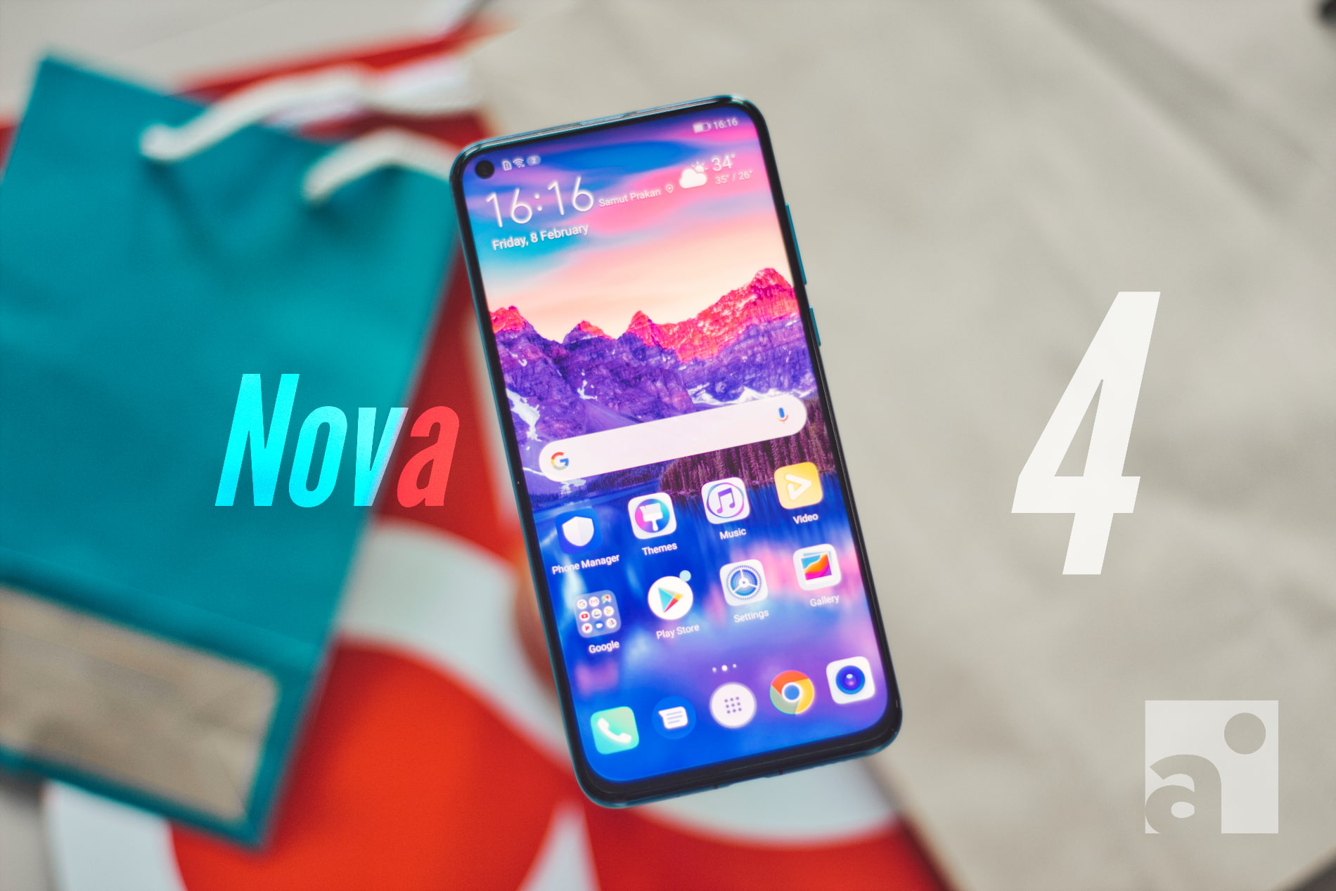 รีวิว Huawei Nova 4: มือถือน่าคบงบหมื่นกลาง เซลฟี่สวย